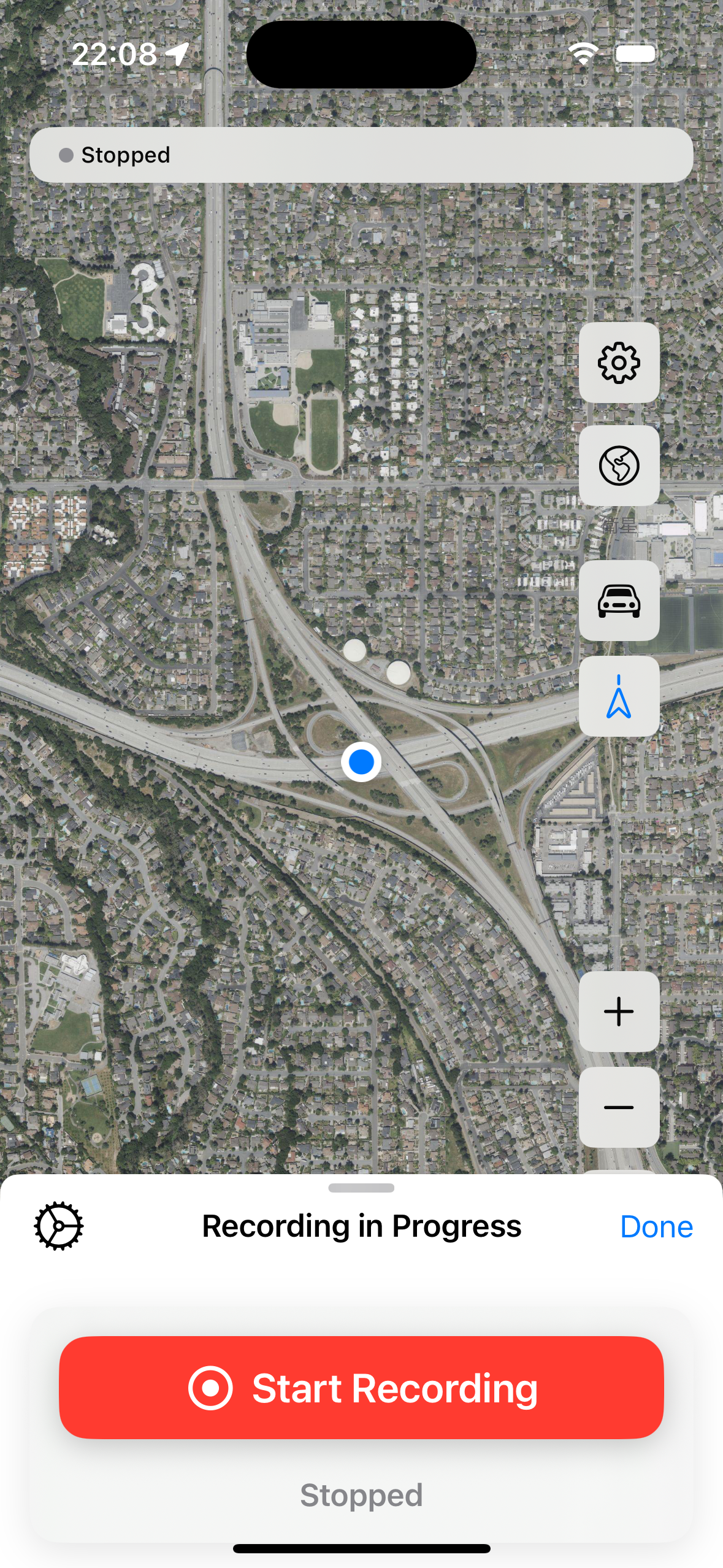 Drive.log App Screenshot